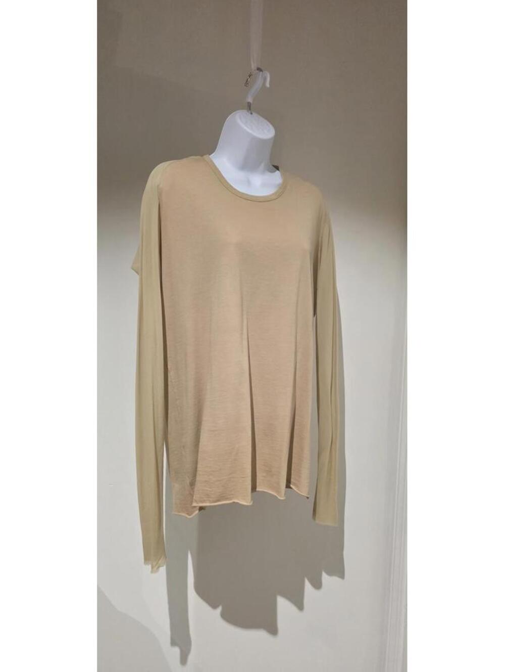 Ilaria Nistri Roque - Beige Long Sleeve Top